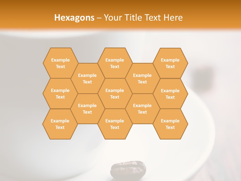 Arabica Froth Coffee Beans PowerPoint Template