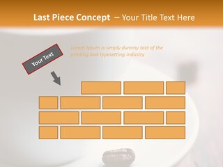 Arabica Froth Coffee Beans PowerPoint Template