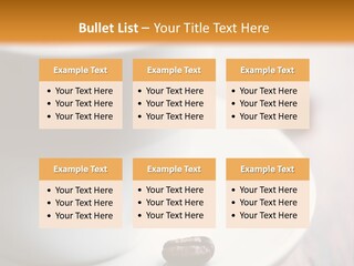 Arabica Froth Coffee Beans PowerPoint Template