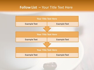 Arabica Froth Coffee Beans PowerPoint Template