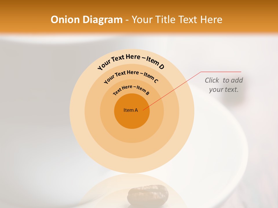 Arabica Froth Coffee Beans PowerPoint Template