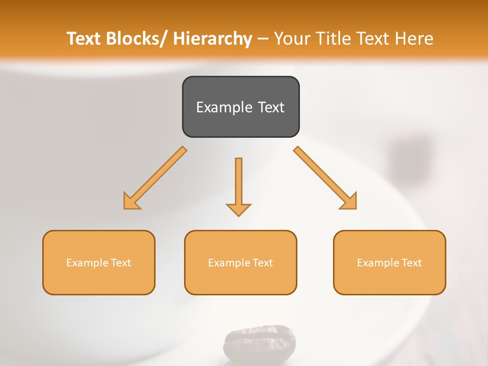 Arabica Froth Coffee Beans PowerPoint Template