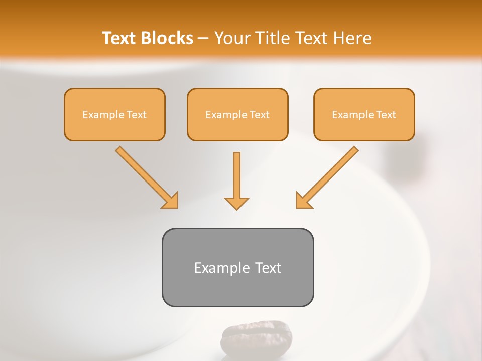 Arabica Froth Coffee Beans PowerPoint Template