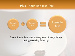 Arabica Froth Coffee Beans PowerPoint Template