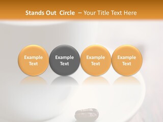 Arabica Froth Coffee Beans PowerPoint Template