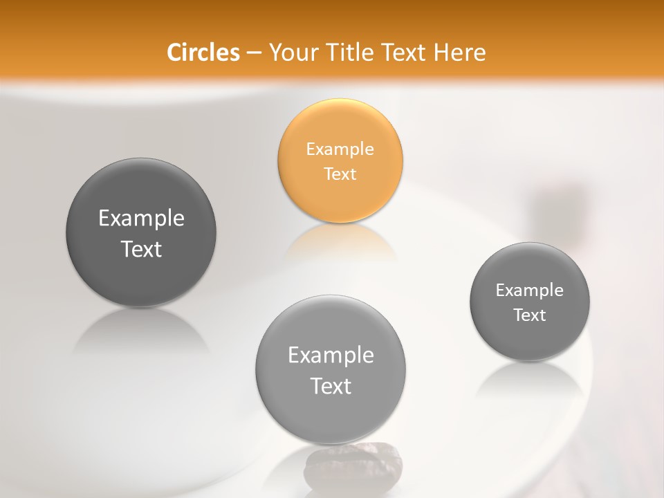 Arabica Froth Coffee Beans PowerPoint Template