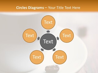 Arabica Froth Coffee Beans PowerPoint Template