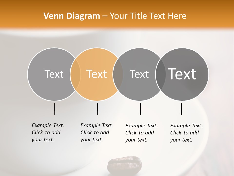 Arabica Froth Coffee Beans PowerPoint Template