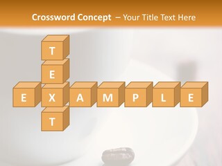 Arabica Froth Coffee Beans PowerPoint Template