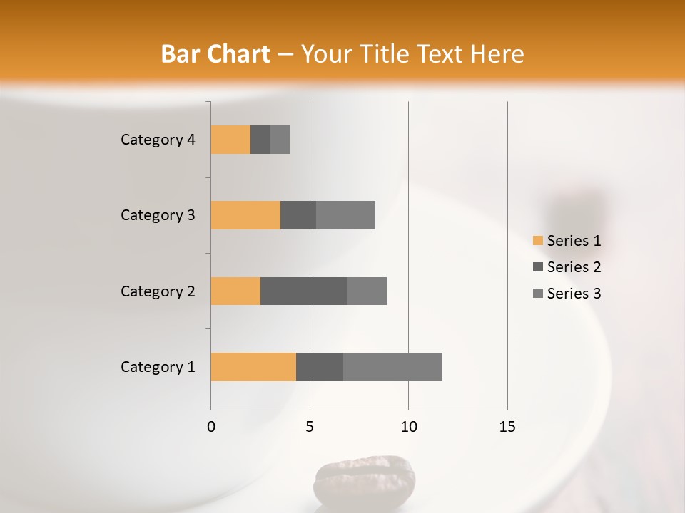 Arabica Froth Coffee Beans PowerPoint Template