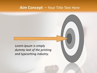 Arabica Froth Coffee Beans PowerPoint Template