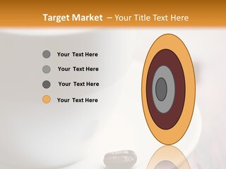 Arabica Froth Coffee Beans PowerPoint Template