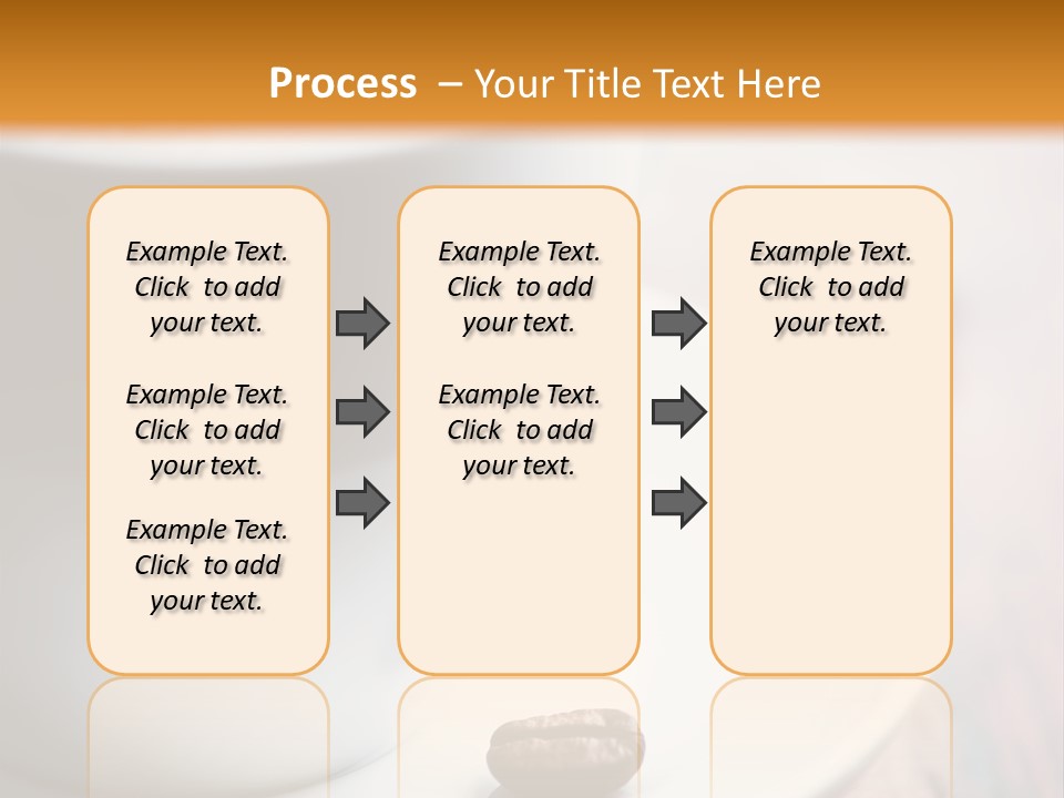 Arabica Froth Coffee Beans PowerPoint Template