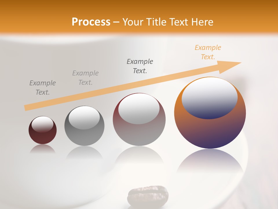 Arabica Froth Coffee Beans PowerPoint Template