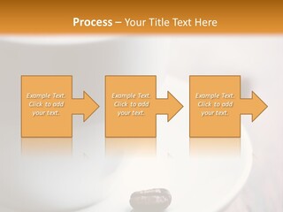 Arabica Froth Coffee Beans PowerPoint Template