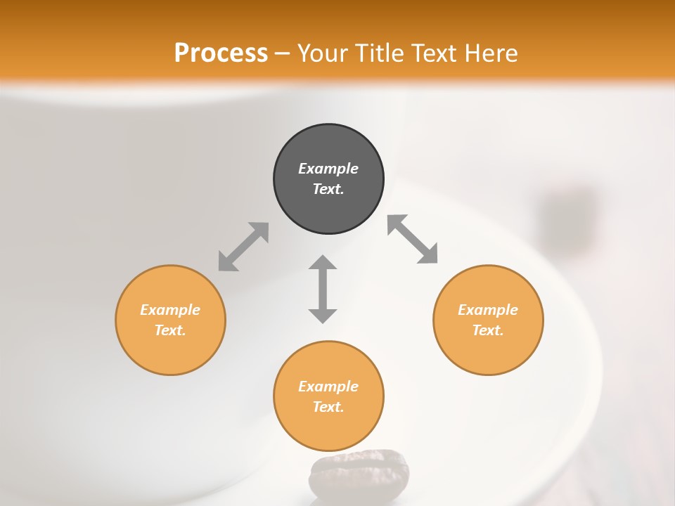 Arabica Froth Coffee Beans PowerPoint Template