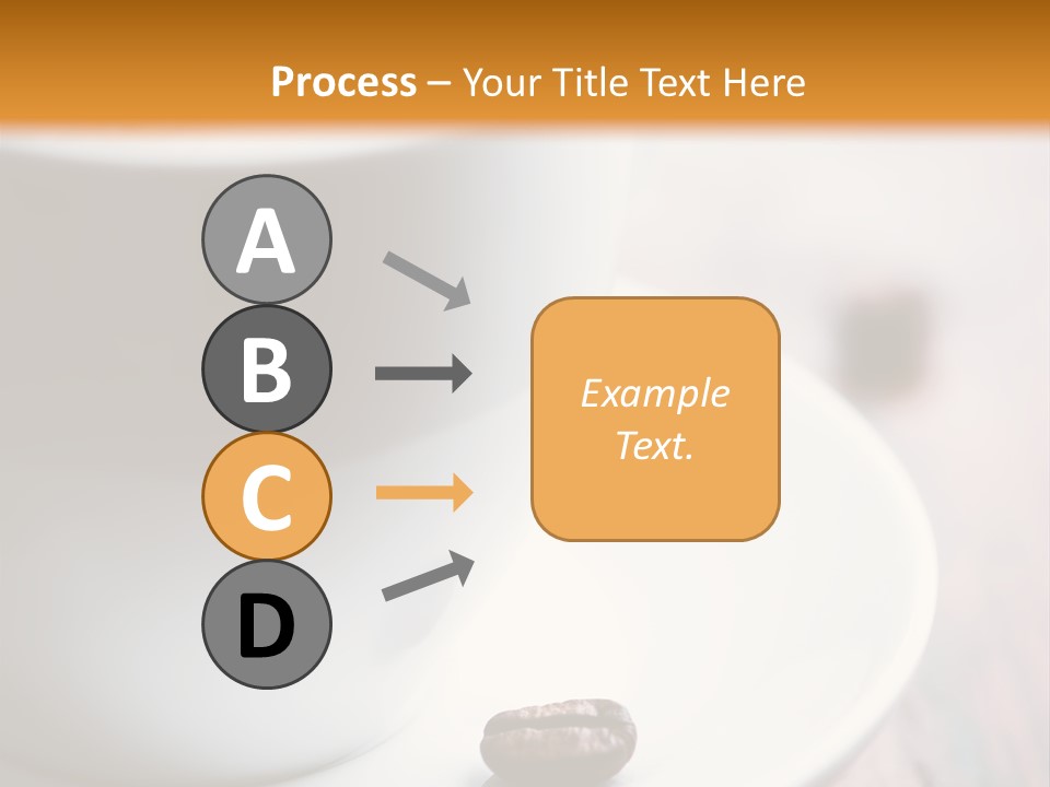 Arabica Froth Coffee Beans PowerPoint Template
