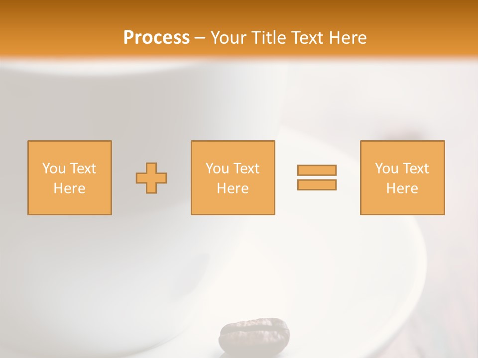 Arabica Froth Coffee Beans PowerPoint Template
