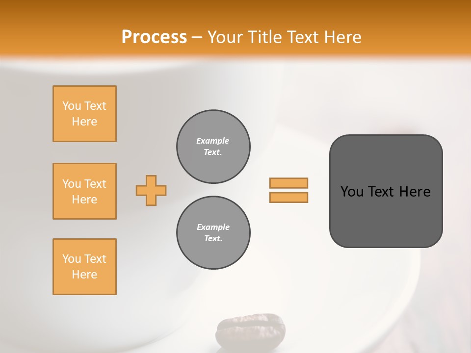 Arabica Froth Coffee Beans PowerPoint Template