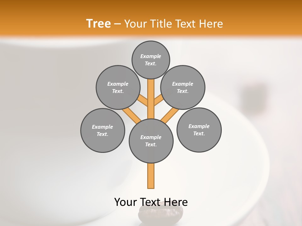 Arabica Froth Coffee Beans PowerPoint Template