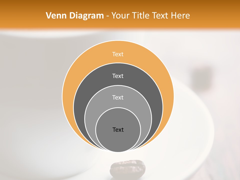 Arabica Froth Coffee Beans PowerPoint Template