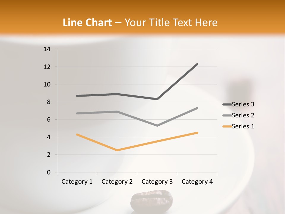 Arabica Froth Coffee Beans PowerPoint Template