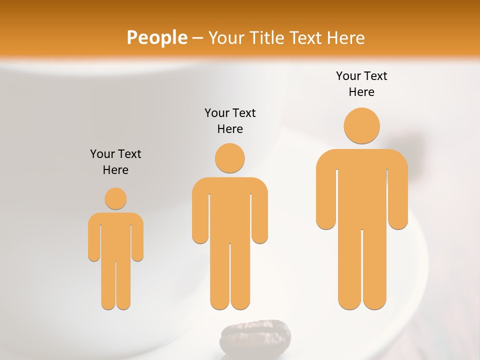 Arabica Froth Coffee Beans PowerPoint Template