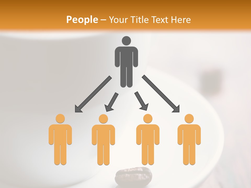 Arabica Froth Coffee Beans PowerPoint Template