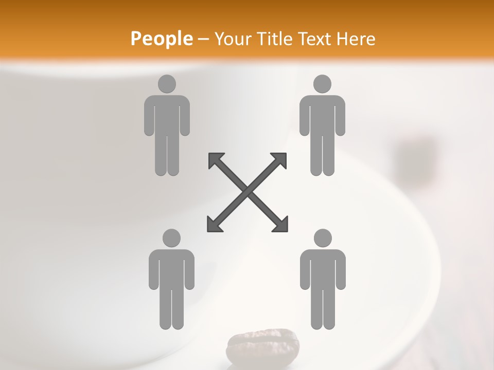 Arabica Froth Coffee Beans PowerPoint Template