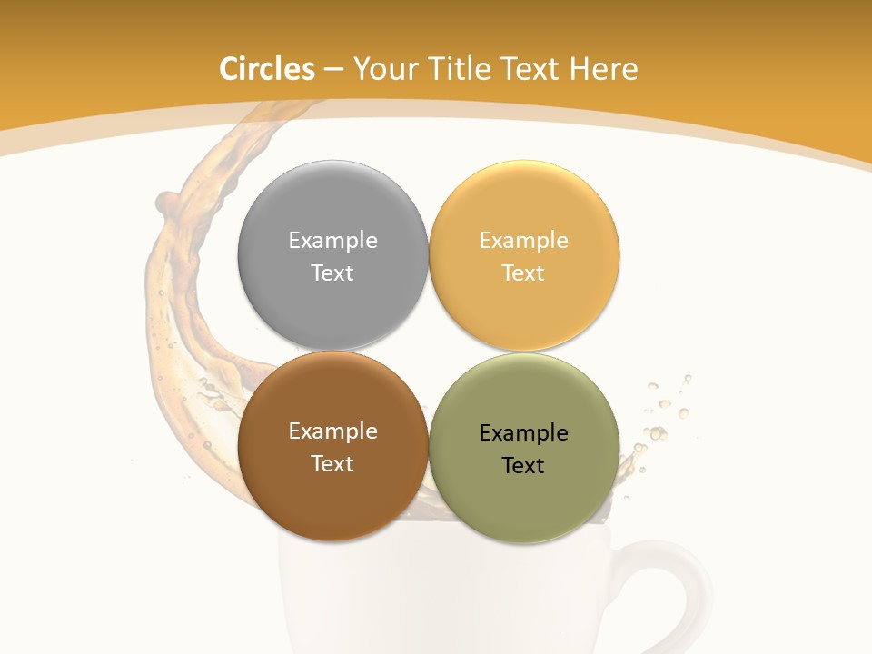 Liquid Mocha Morning Object Jump Italian Abstract Hot Is Cafe Coffee PowerPoint Template