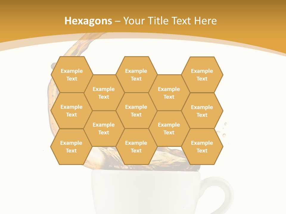 Liquid Mocha Morning Object Jump Italian Abstract Hot Is Cafe Coffee PowerPoint Template