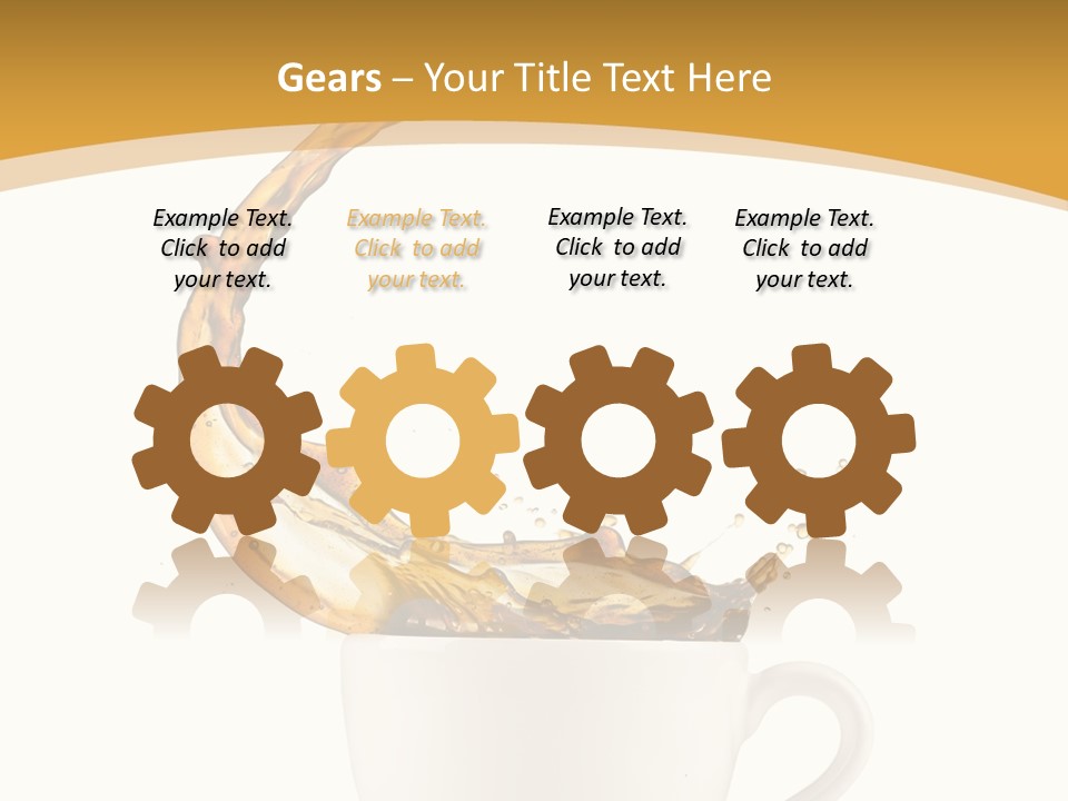 Liquid Mocha Morning Object Jump Italian Abstract Hot Is Cafe Coffee PowerPoint Template