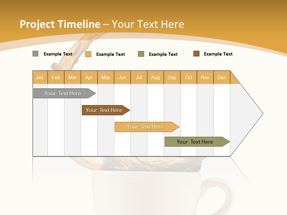 Liquid Mocha Morning Object Jump Italian Abstract Hot Is Cafe Coffee PowerPoint Template