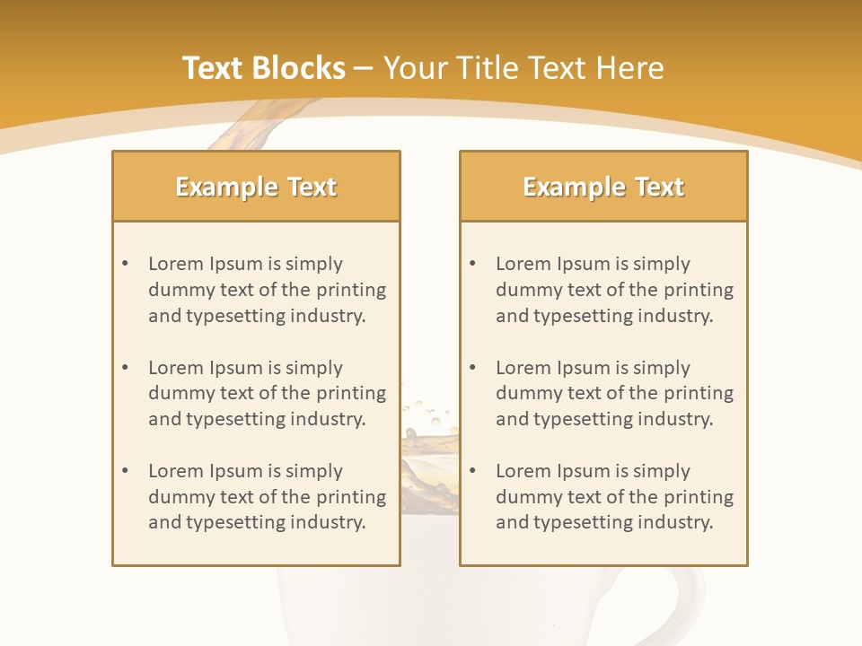 Liquid Mocha Morning Object Jump Italian Abstract Hot Is Cafe Coffee PowerPoint Template