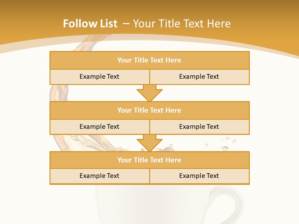 Liquid Mocha Morning Object Jump Italian Abstract Hot Is Cafe Coffee PowerPoint Template