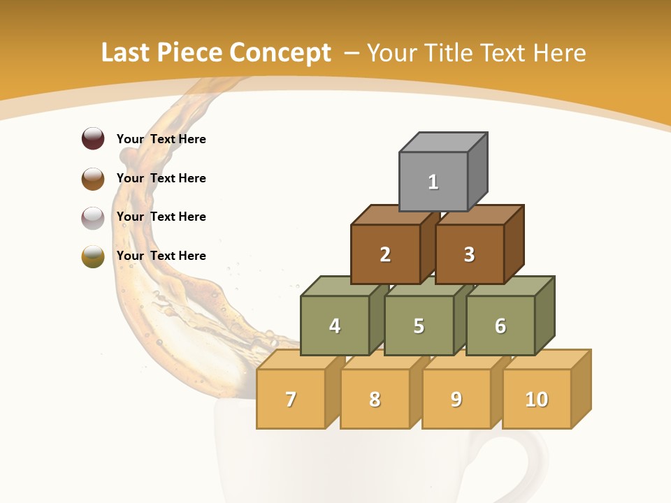 Liquid Mocha Morning Object Jump Italian Abstract Hot Is Cafe Coffee PowerPoint Template