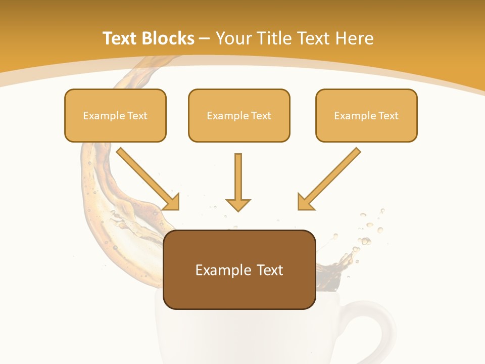 Liquid Mocha Morning Object Jump Italian Abstract Hot Is Cafe Coffee PowerPoint Template