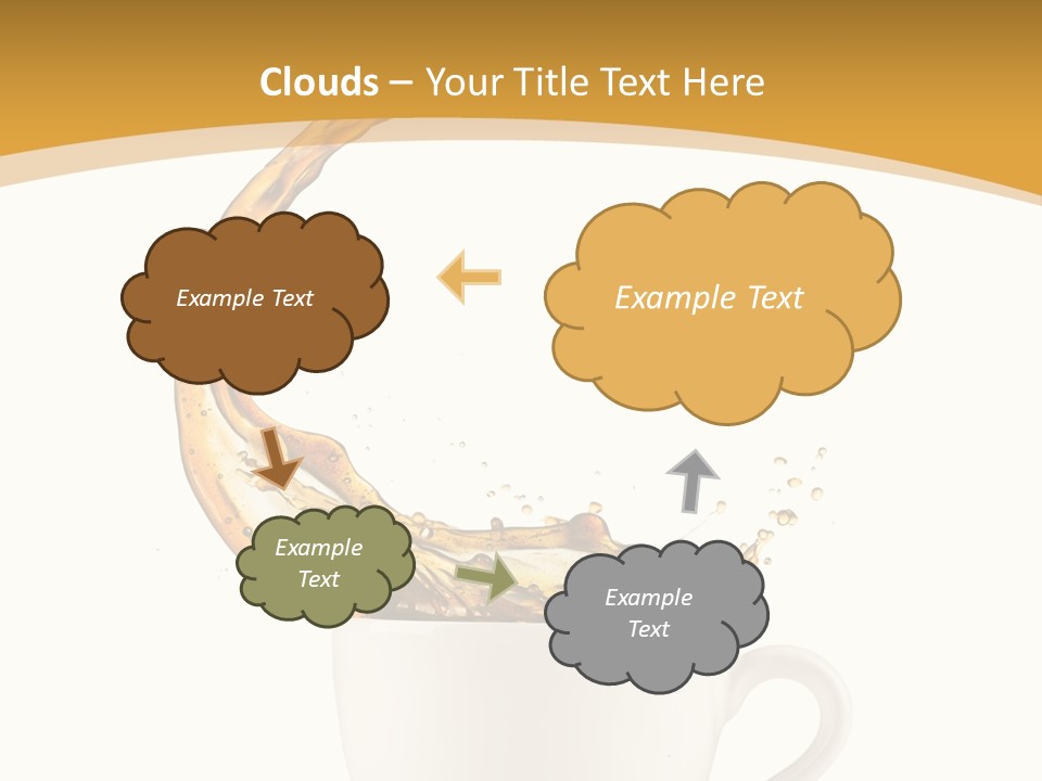 Liquid Mocha Morning Object Jump Italian Abstract Hot Is Cafe Coffee PowerPoint Template