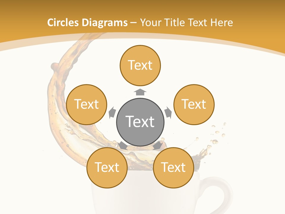 Liquid Mocha Morning Object Jump Italian Abstract Hot Is Cafe Coffee PowerPoint Template