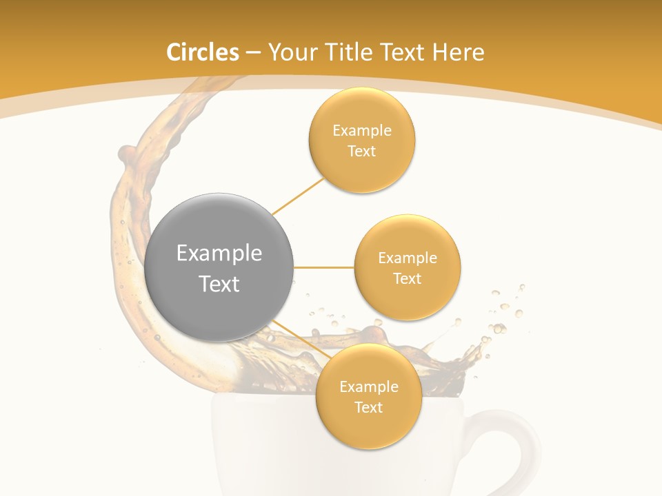 Liquid Mocha Morning Object Jump Italian Abstract Hot Is Cafe Coffee PowerPoint Template