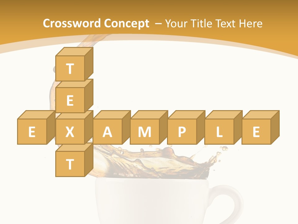 Liquid Mocha Morning Object Jump Italian Abstract Hot Is Cafe Coffee PowerPoint Template