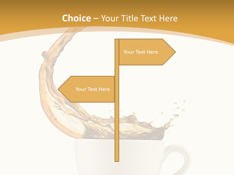 Liquid Mocha Morning Object Jump Italian Abstract Hot Is Cafe Coffee PowerPoint Template