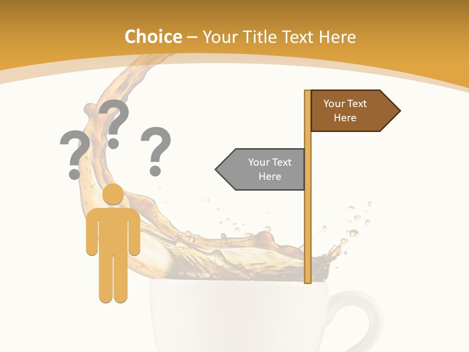 Liquid Mocha Morning Object Jump Italian Abstract Hot Is Cafe Coffee PowerPoint Template