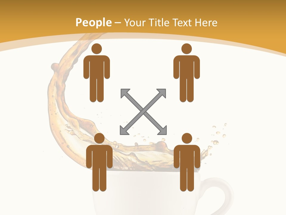 Liquid Mocha Morning Object Jump Italian Abstract Hot Is Cafe Coffee PowerPoint Template