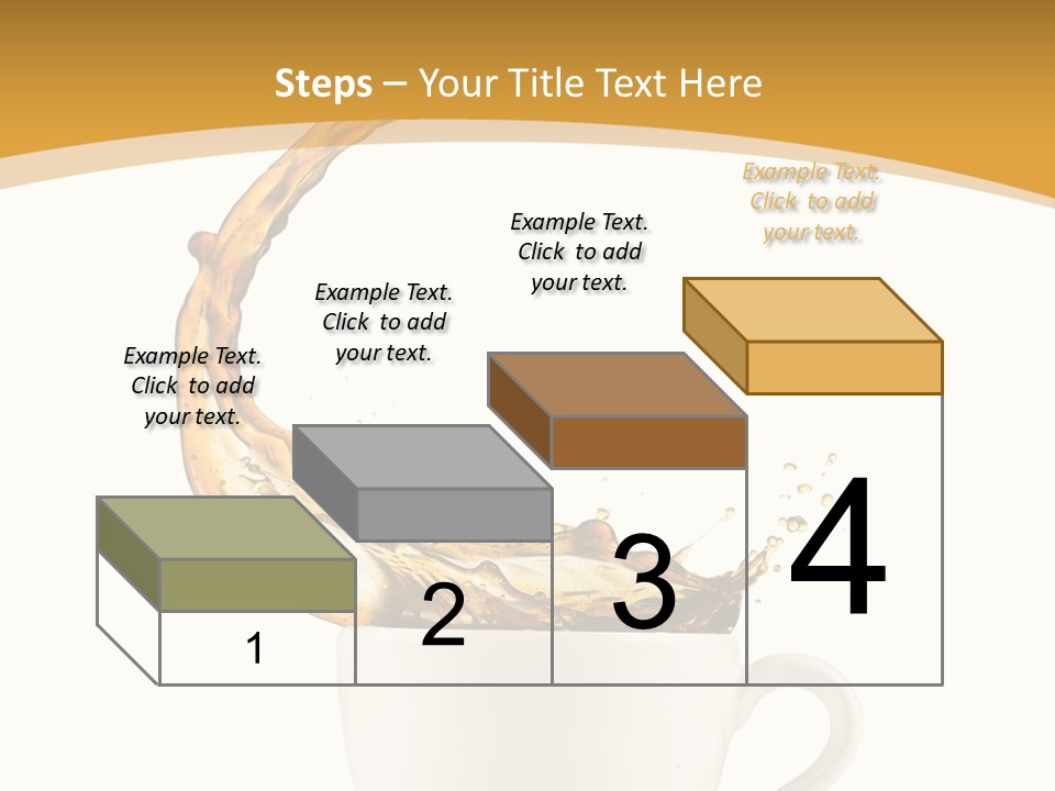 Liquid Mocha Morning Object Jump Italian Abstract Hot Is Cafe Coffee PowerPoint Template