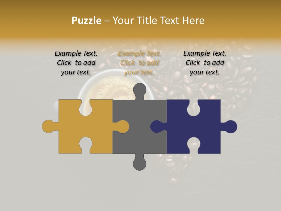 Matin Alimentation Mousse PowerPoint Template