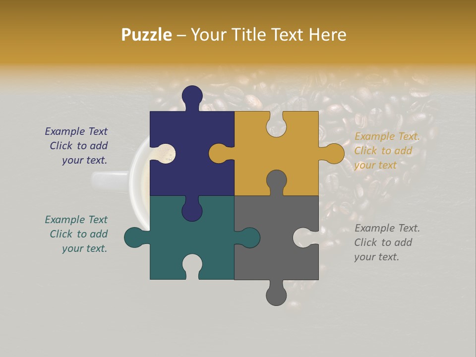 Matin Alimentation Mousse PowerPoint Template