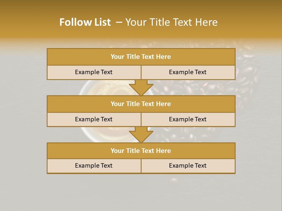 Matin Alimentation Mousse PowerPoint Template