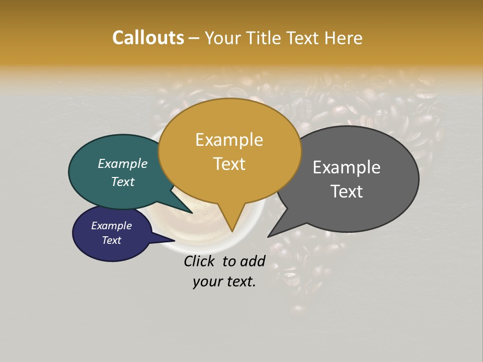 Matin Alimentation Mousse PowerPoint Template