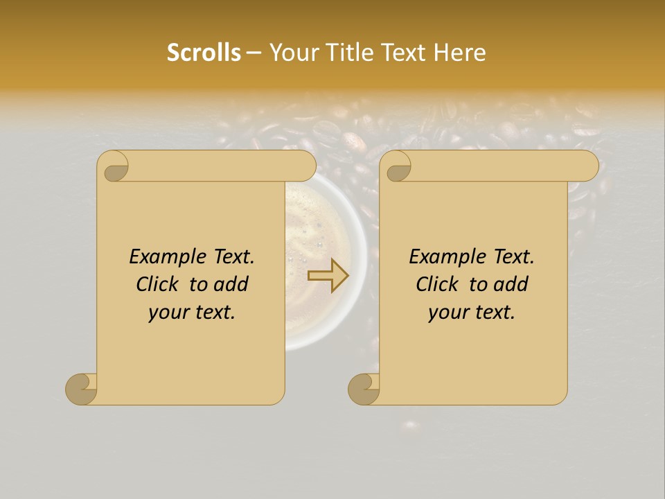 Matin Alimentation Mousse PowerPoint Template